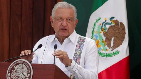 El presidente mexicano, Andr�s Manuel L�pez Obrador