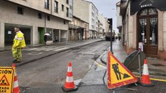 Las obras empezaron por el tramo ms prximo a la avenida de Galicia