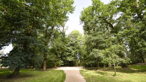 Inauguraci�n de la rehabilitaci�n del parque jard�n y la carballeira de Caldas de Reis