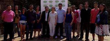 El equipo de Compromiso por Galicia Carballo, casi al completo, en el hotel Mar de Queo.