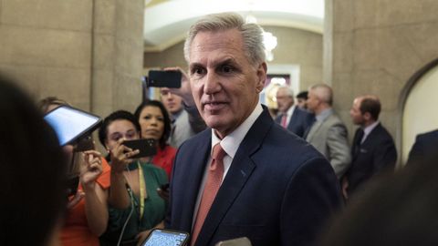 El portavoz republicano en la Cámara de Representantes de EE.UU. Kevin McCarthy.
