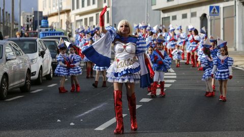 Desfile de entroido en Celanova