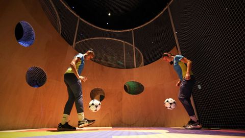 Exhibicin inmersiva 'Football City, Art United'