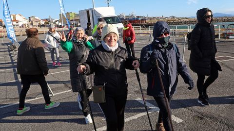 Milla y andaina solidaria Hero�nas de S�lvora en Agui�o