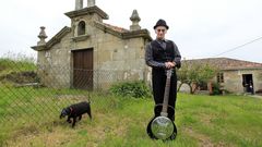 O m�sico brit�nico Kevin Weatherill, de Inmaculate Fools, afincado en Galicia