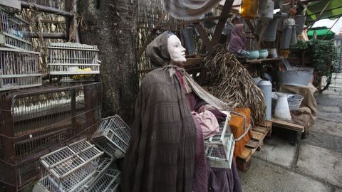 Beln gigante de Viveiro, en la Plaza de Santa Mara