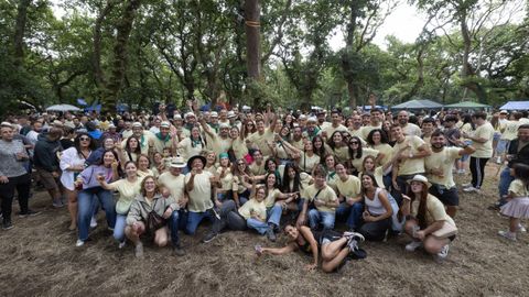 Espectacular ambiente el vivido ayer en la emblem�tica Carballeira de Baio