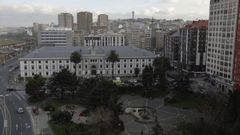 Vista del edificio de la Audiencia Provincial de A Corua