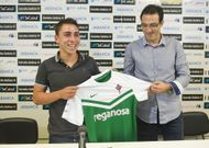 Sergito fue presentado en la ma�ana de ayer por parte del secretario t�cnico del club. 