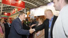 El ministro Luis Planas en Conxemar, en Vigo.