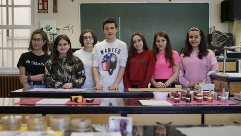 En el colegio San Jos�, tres equipos presentan otros tantos proyectos para Galiciencia
