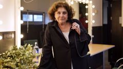 La actriz Charo L�pez recibi� ayer en Ourense un homenaje por su larga trayectoria