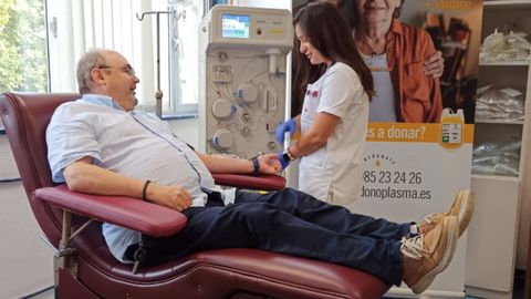 Donaci�n por plasmaf�resis