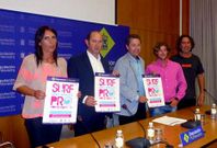 La competici�n de la pr�xima semana fue presentada en la ma�ana de ayer.