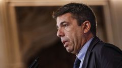 El presidente de la Generalitat Valenciana, Carlos Mazn, en un acto pblico el pasado 23 de octubre.