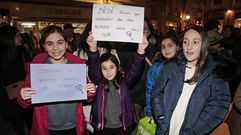 Todas las fotos de las movilizaciones feministas en Monforte y Chantada