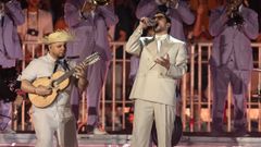 Bad Bunny en un concierto de su gira en Brasil