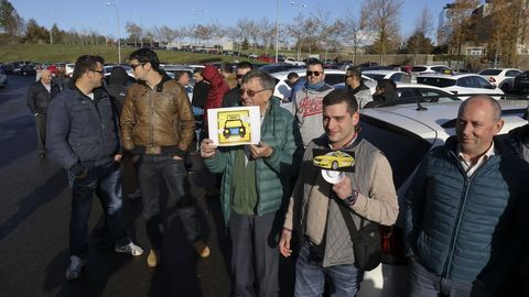 Protesta en Santiago