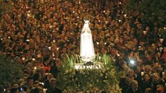 Imagen de archivo de la procesi�n de antorchas