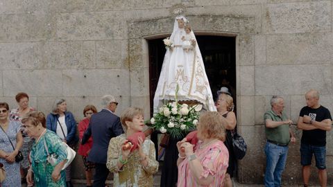 Virxe das Neves en Maceda.