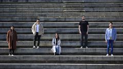 Mar�a Recondo, Gabriel�Santiago Parra, Florencia Delbono, Gabriel Ares y Luis Campell�