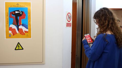 Una aplicaci�n permite usar el ascensor con el tel�fono m�vil