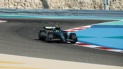 Fernando Alonso.Fernando Alonso en los Libres 2 del GP de Bar�in