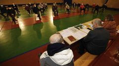 La asamblea tuvo lugar en el pabell�n de San Rom�n para garantizar la seguridad por el covid-19