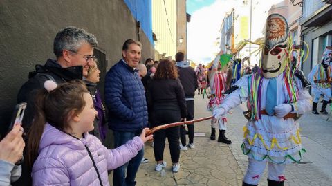 Viana acoge la mayor mascarada de la Pennsula Ibrica.Un momento del desfile.