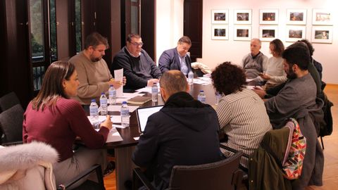Reuni�n del a mesa interinstitucional del Mar de Noia