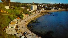 Imagen del puerto de Santa Cruz a final de la d�cada de los 70