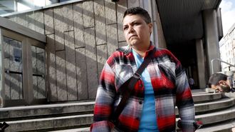 Gislene Ignacia vieira, propietaria del bar O Pinchi�o, que sufri� lesiones