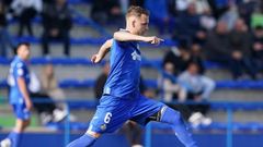 Nico Conesa en su etapa como jugador del Getafe B