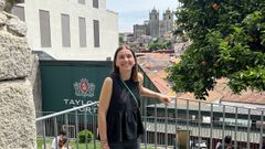 Paula Montoto, en el Liceo Casino de A Caeira