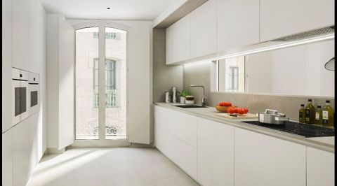 Recreaci�n del interior de las viviendas tras la reforma