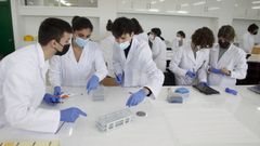 Las aulas en las que hacen pr�cticas los alumnos de Laboratorio cl�nico e biom�dico se han renovado por completo