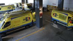 Imagen de la entrada de Urgencias del Chuac
