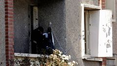 Estado en que qued� la vivienda de Toulouse