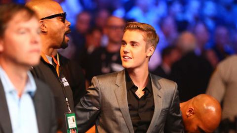 El cantante Justin Bieber.