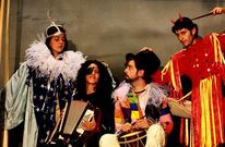 Cuatro titiriteros protagonizan la obra de Vidal Bola�o, que recorrer� escenarios de Galicia y Portugal.