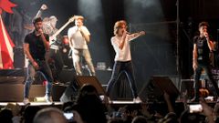 Uno de los �ltimos conciertos de Auryn en Galicia