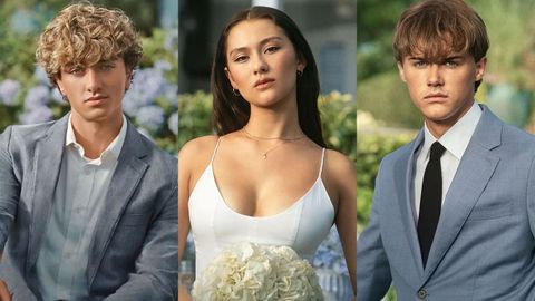 Jeremiah, Belly y Conrad, los protagonistas de la serie