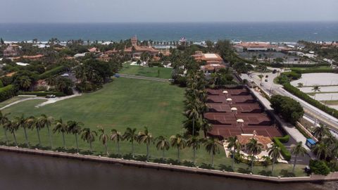 La mansin de Trump en Mar-a-Lago, en Palm Beach, Florida.