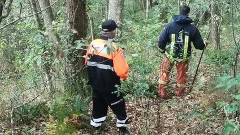 Dispositivo de b�squeda del desaparecido en Tineo 