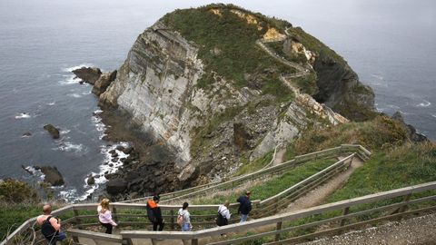 Punta Socastro, en O Vicedo, ms conocida como O Fucio do Porco