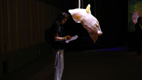 Exhibicin inmersiva 'Football City, Art United', Juan Mata