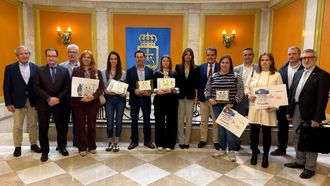 Comercios premiados en el II Concurso de Escaparates del Rally Blendio Princesa de Asturias