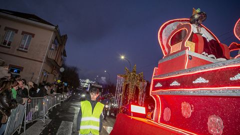 Cabalgata del D�a de Reyes en Noia.