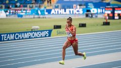 Ana Peleteiro debuta en unos Juegos. Su capacidad competitiva le avala para todo en triple salto.