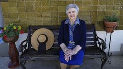 Imagen de archivo de Carmen V�zquez, al cumplir su centenario en el a�o 2022